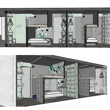 Diamond Capsule Amsterdam South Hotel 2*