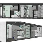 Diamond Capsule Amsterdam South 酒店 2*